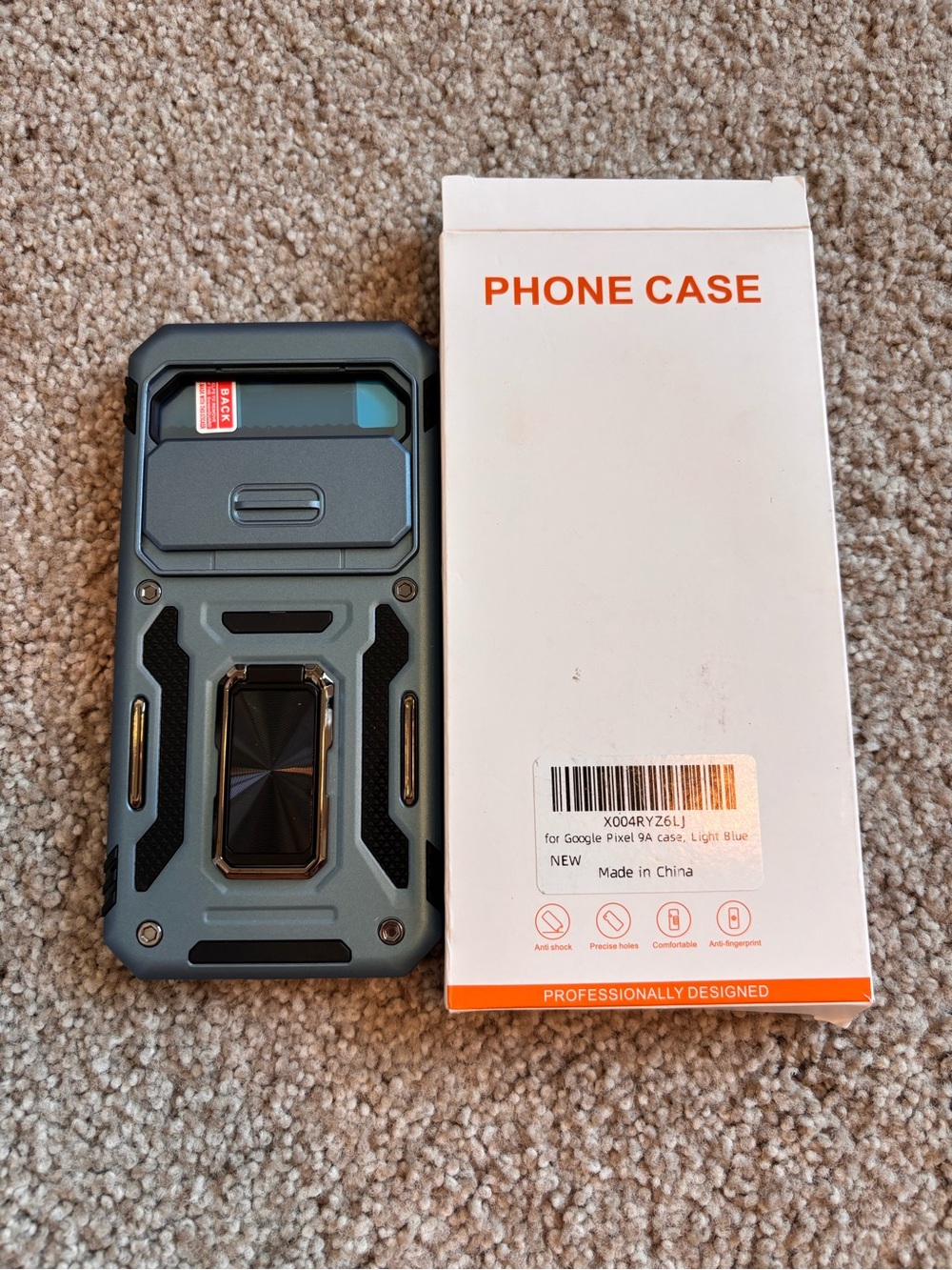 Google Pixel Light Blue Protective Phone Case